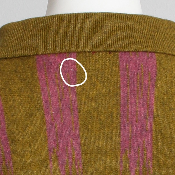 Bonnie Cashin Cashmere Sweater and Skirt Suit 2pc Intarsia Knit Saks 1960s Rare - Picture 9 of 9